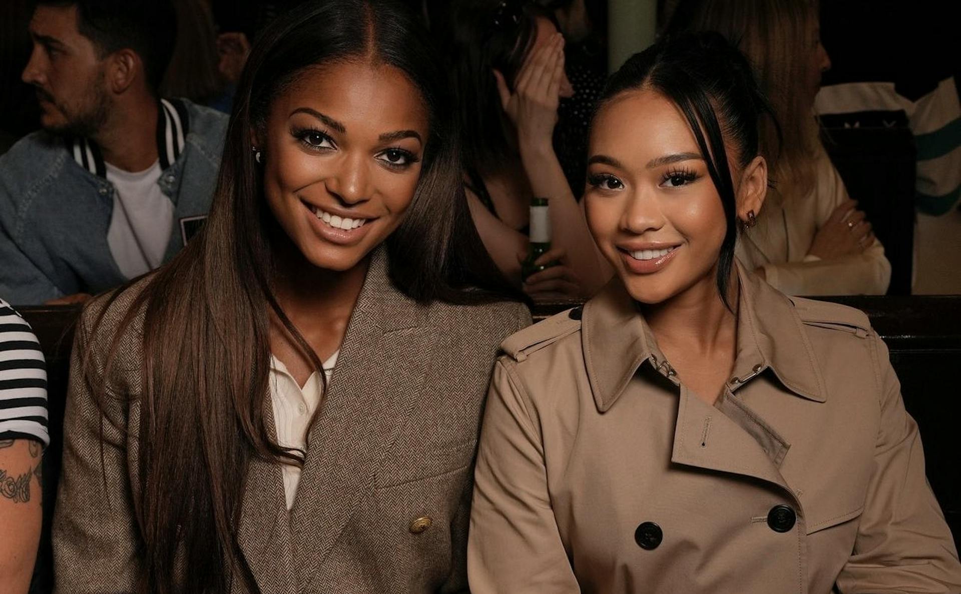 Sunisa Lee and Gabby Thomas