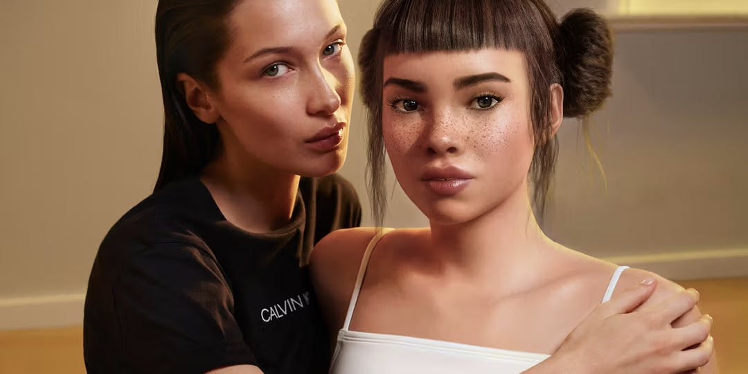 Lil Miquela Calvin Klein