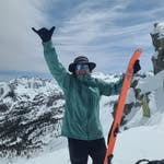 athlete skiing influencer