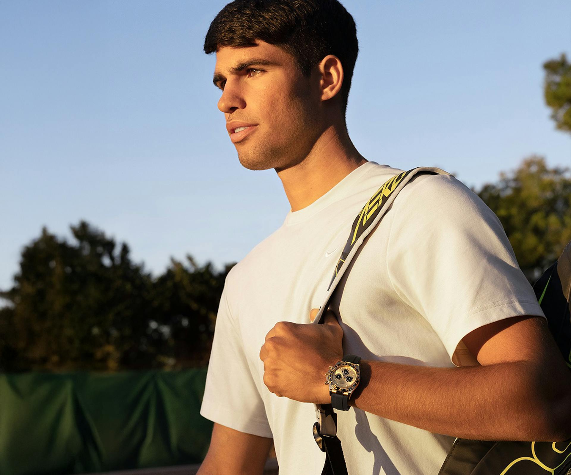Carlos Alcaraz for Rolex (Instagram).