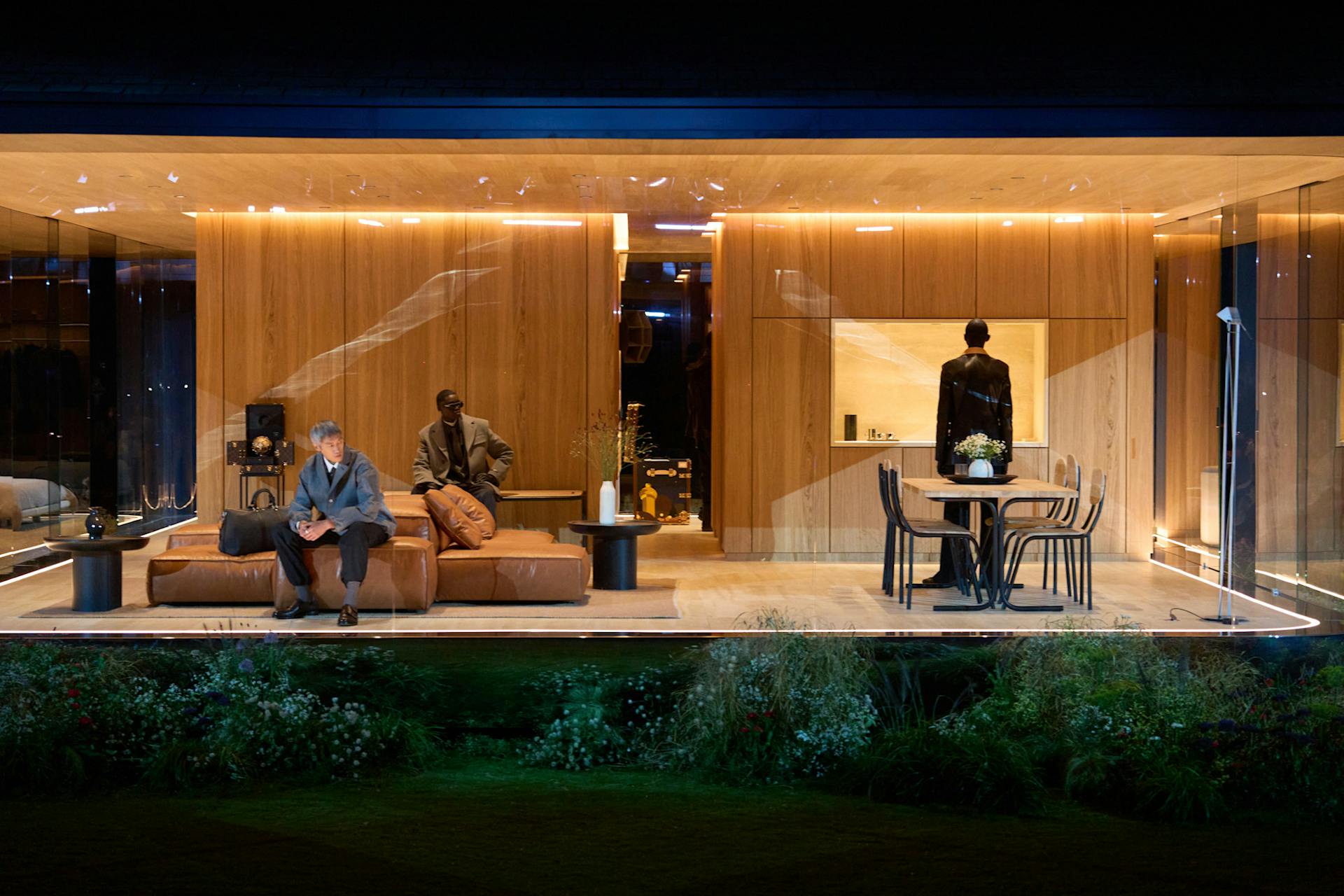 Louis Vuitton's atmosphere. Spotlight.