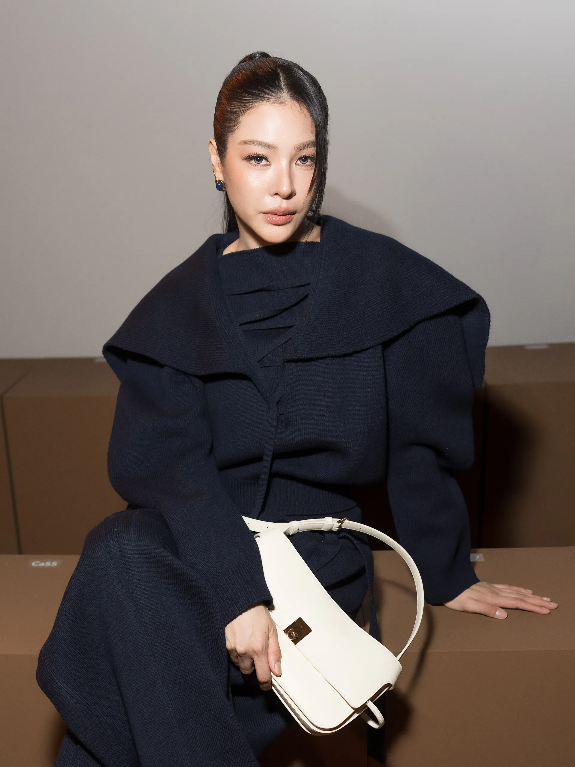 Faye attends Ferragamo SS27 via Getty