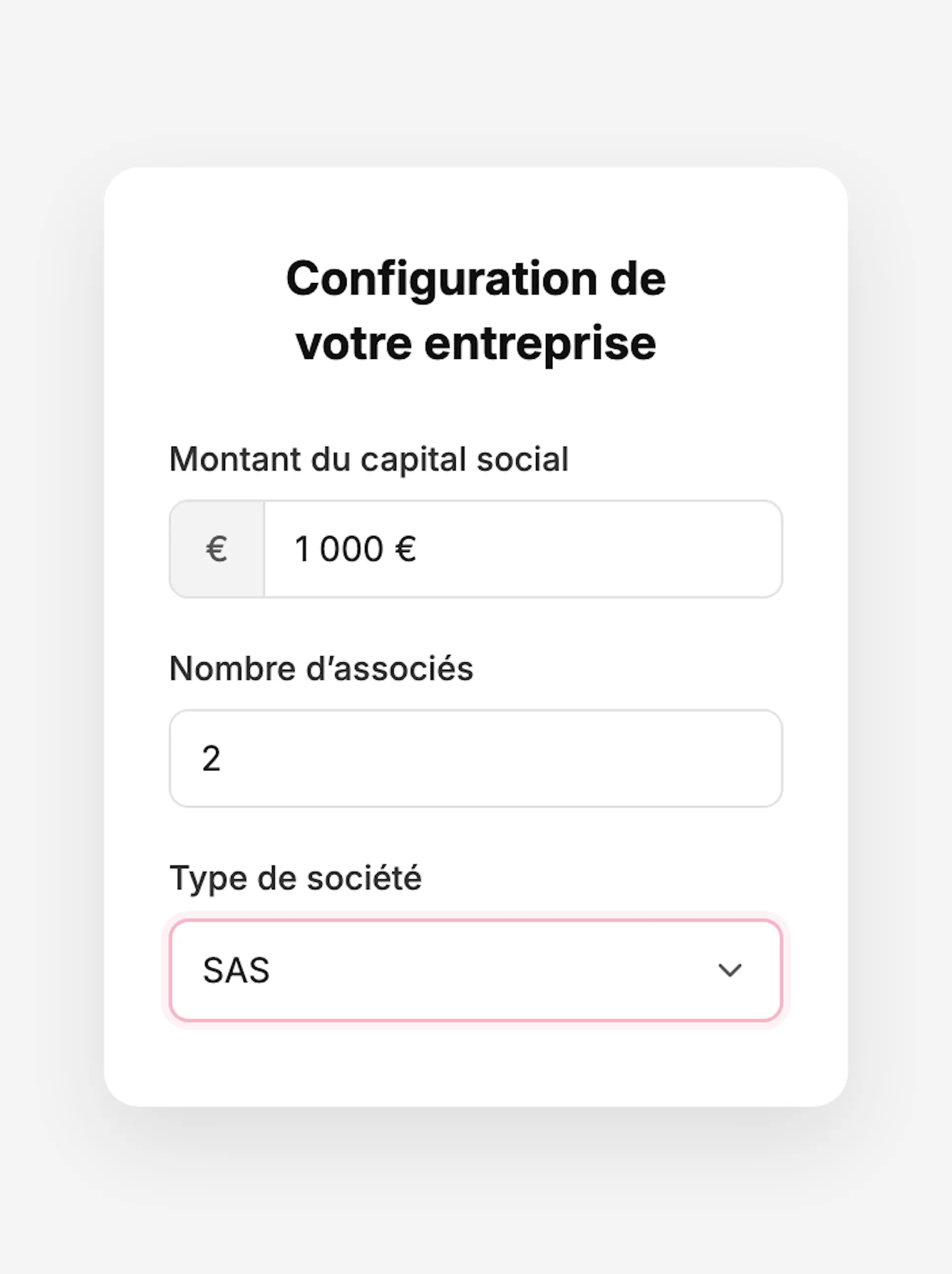 Dépôt de capital social SAS (Société par Actions Simplifiée)