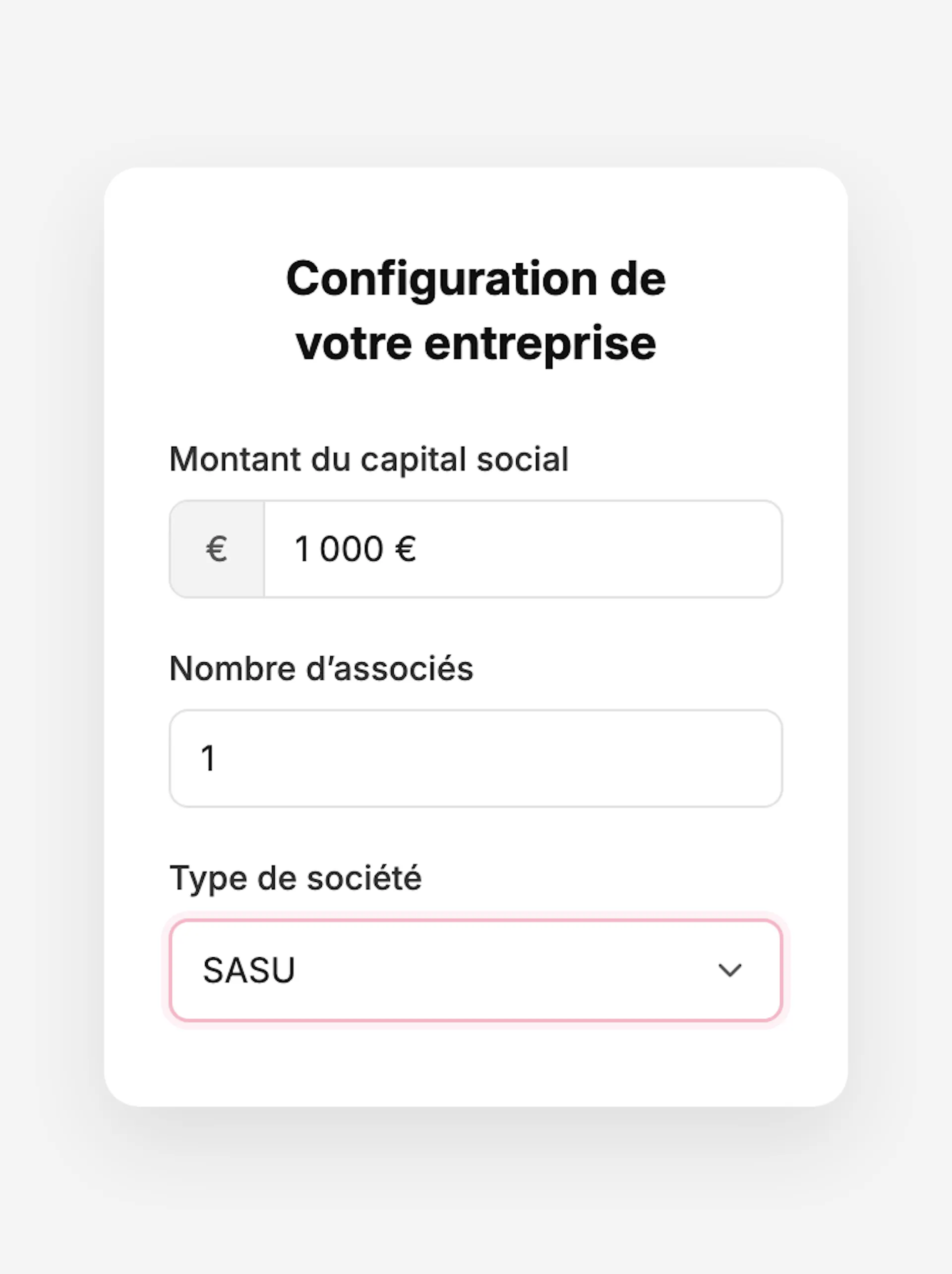 Dépôt de capital social SASU (Société par Actions Simplifiée Unipersonnelle)