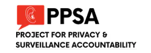 PPSA logo with white ear inside red speech bubble to the left of the PPSA abbreviation