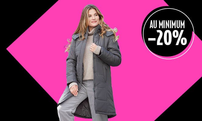 Mode dames en SOLDES Black Week