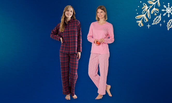 Geschenkideen zu Weihnachten von Lehner - Pyjamas