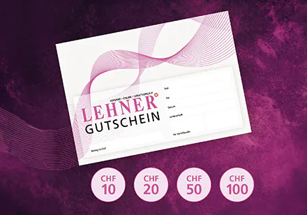 Geschenkgutscheine von Lehner Versand