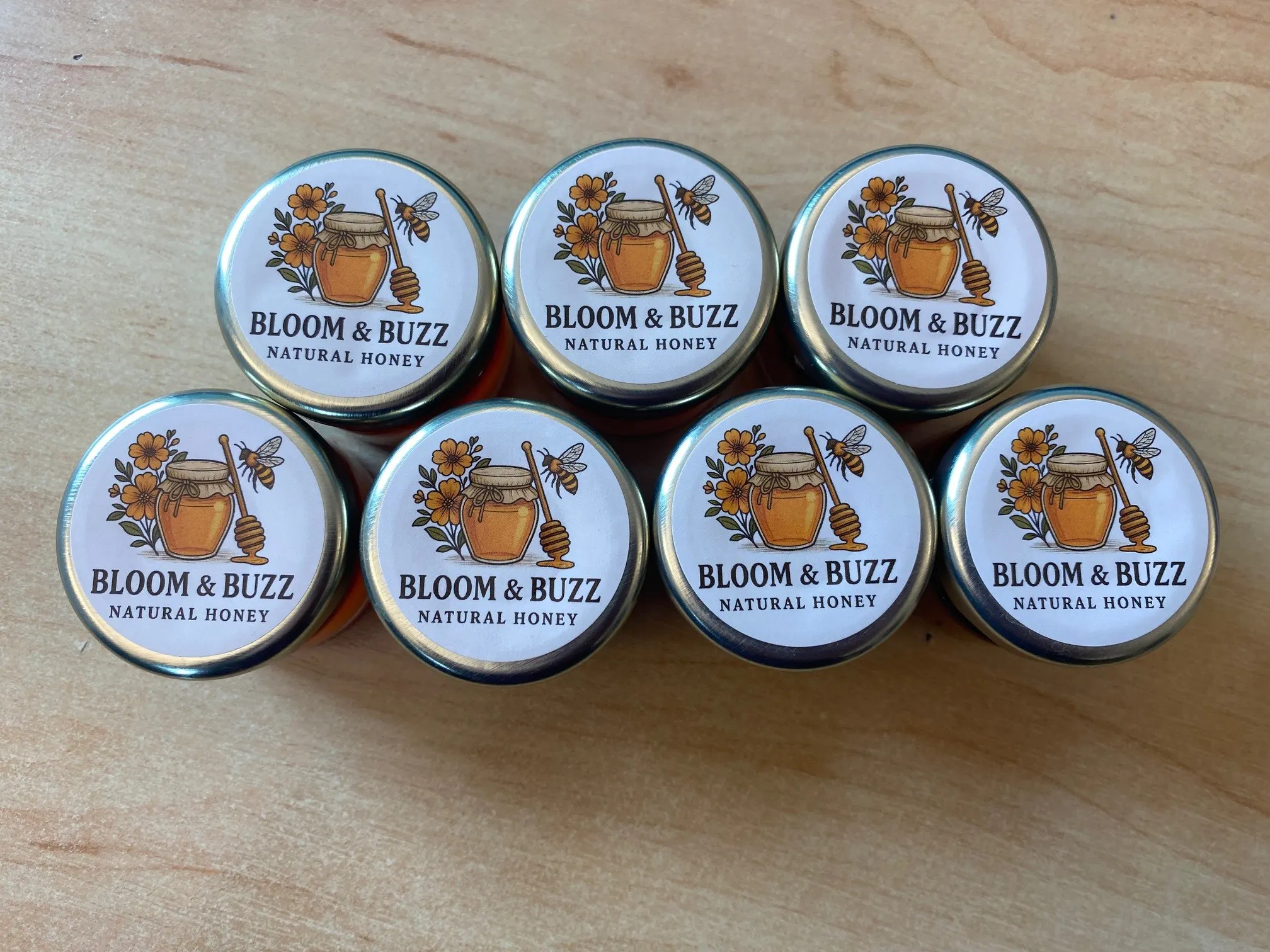 Bloom & Buzz honey from Leigh House in Leeds