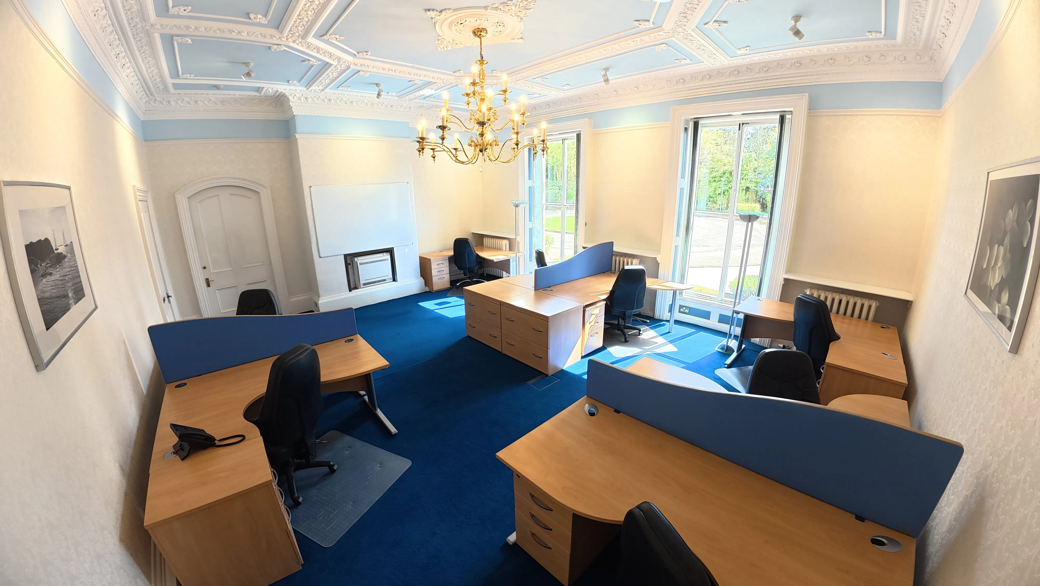 typical office space for 8 persons