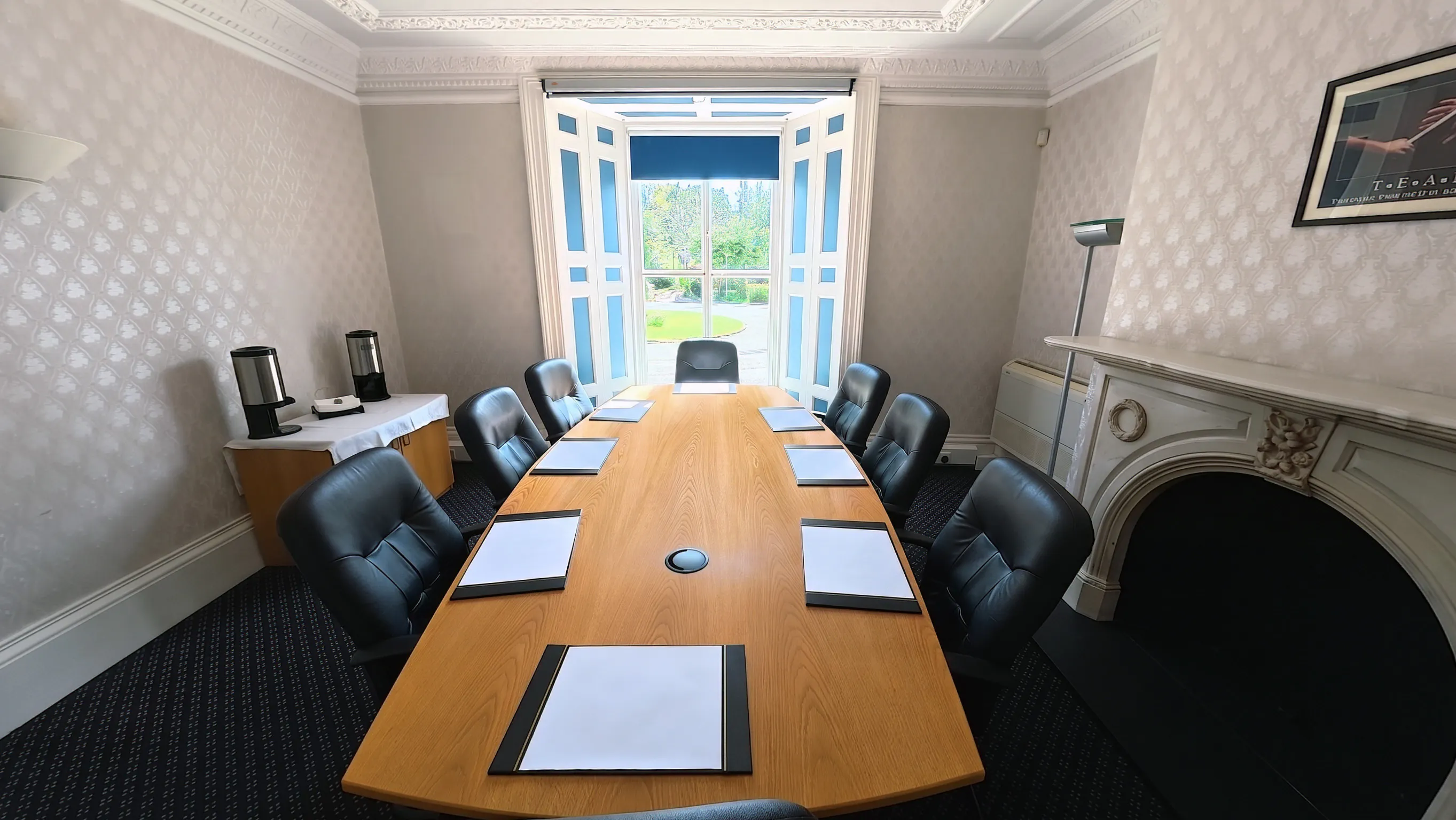meeting room with plenty of natural daylight