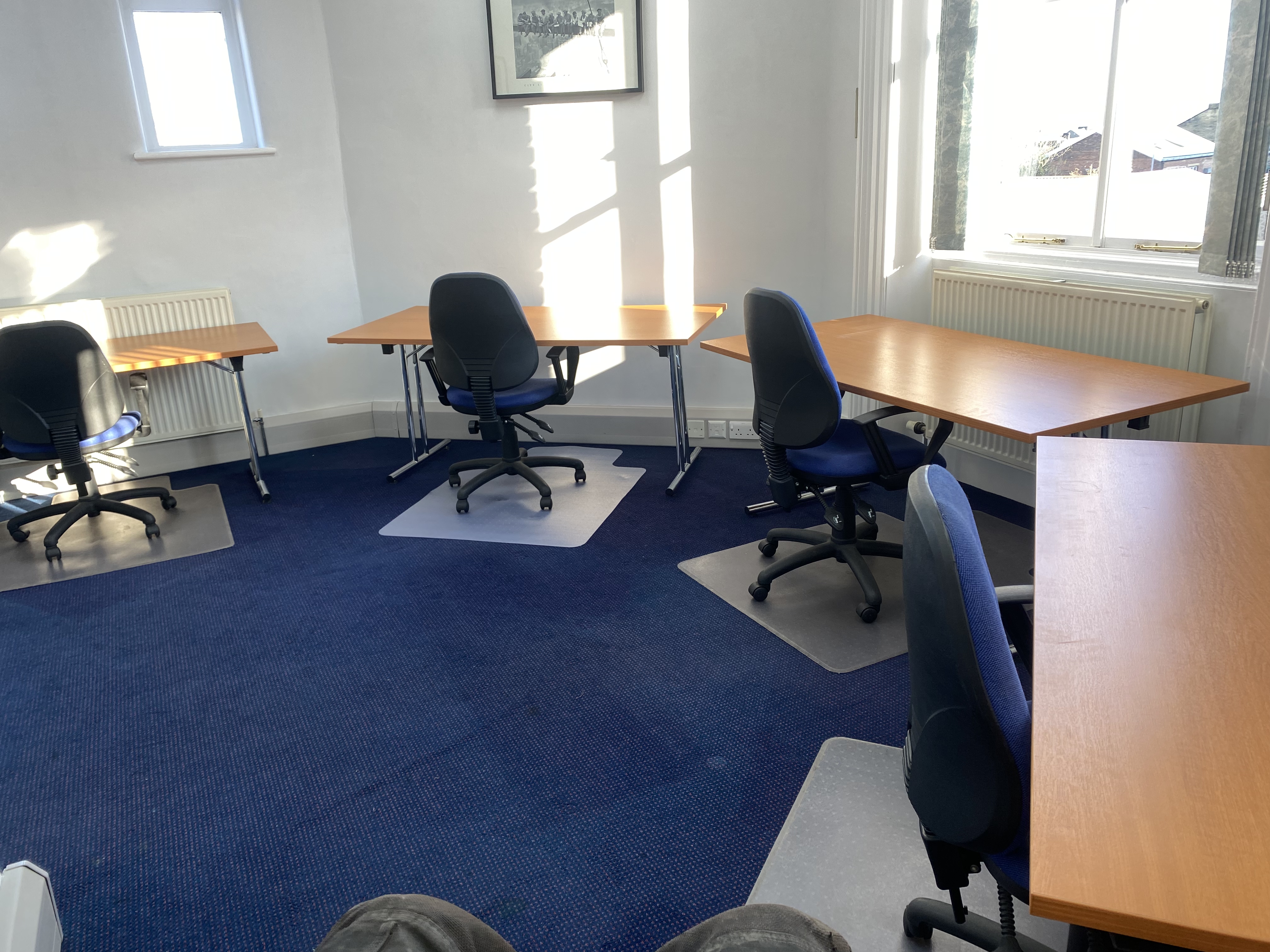 the original setup in Suite F11 for John Sisk & Son Ltd