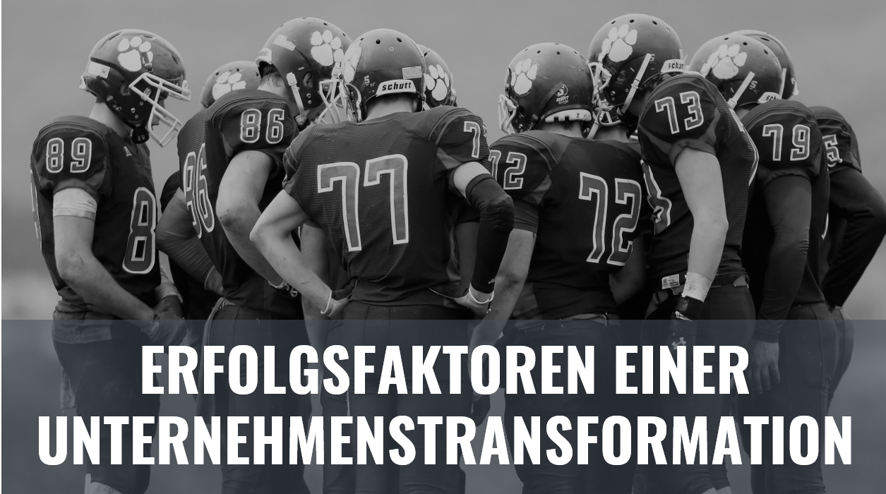 Success factors of a company transformation