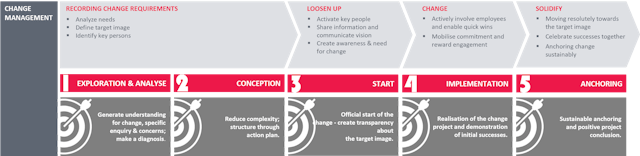 change management - guiding principles process model