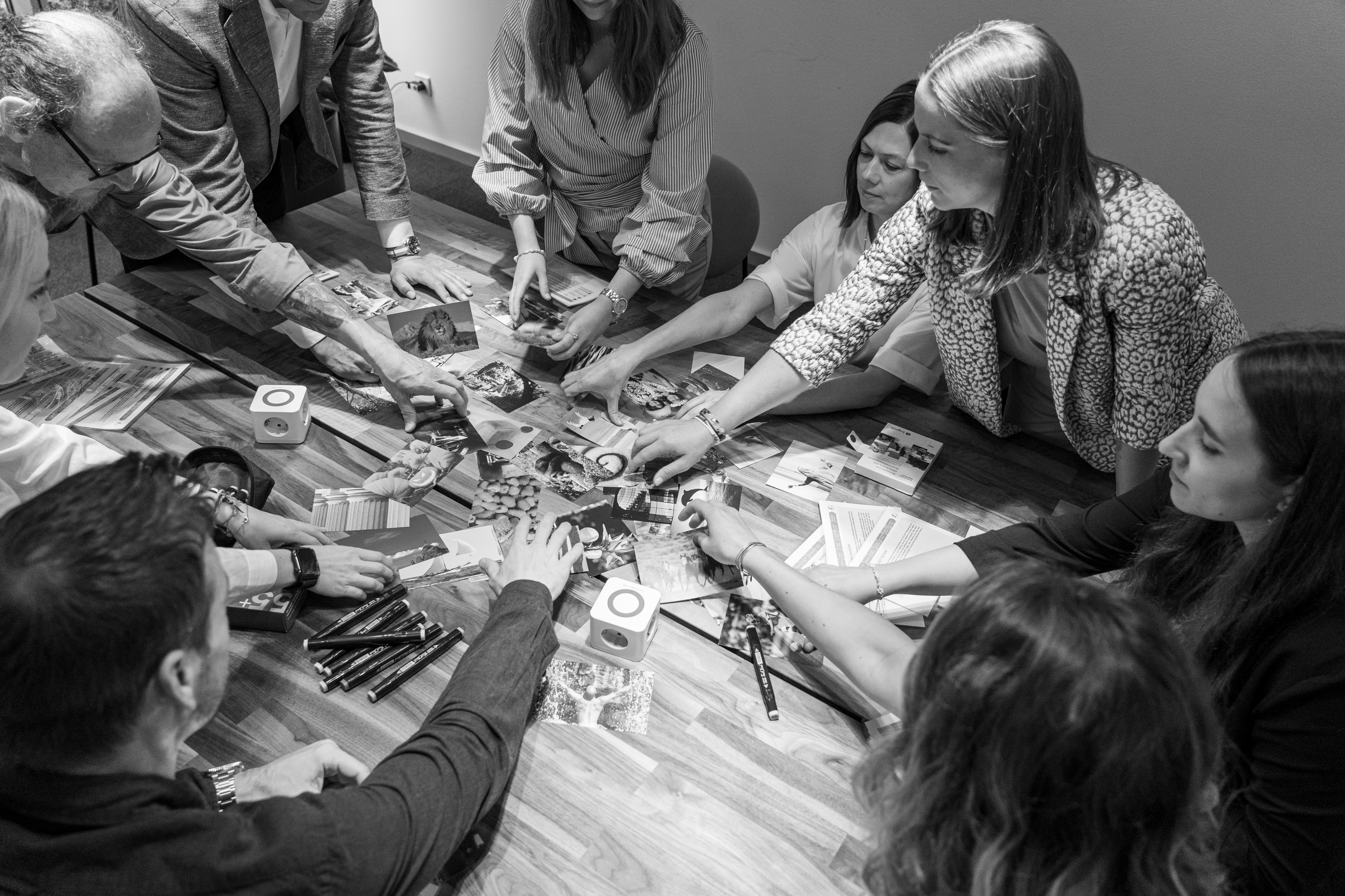 Teamarbeit bei LEITWERK Consulting