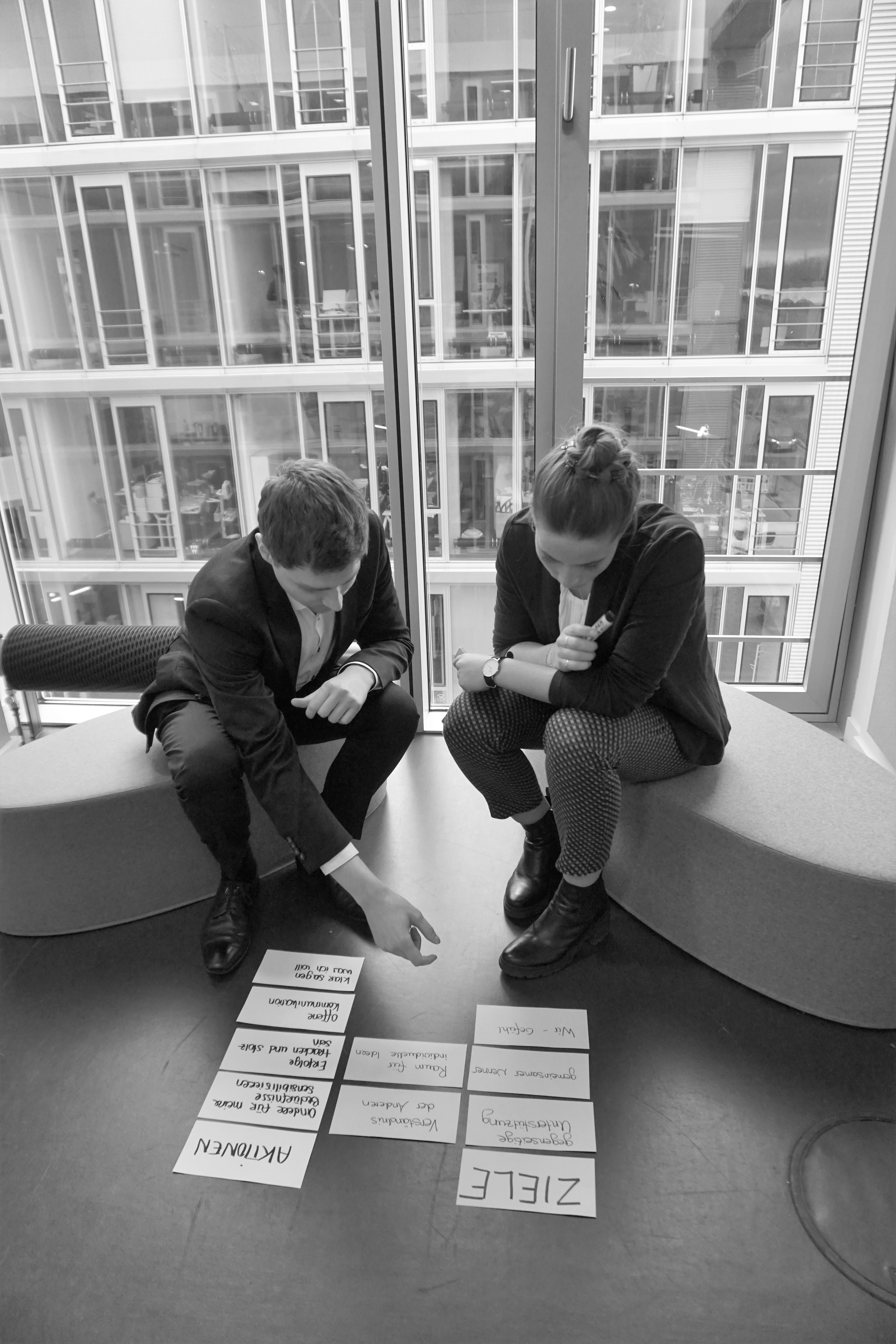 Einblick in die Design Thinking Schulung der Leitwerk Academy