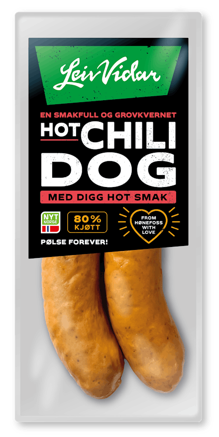Leiv Vidar Hot Chili Dog, 220g