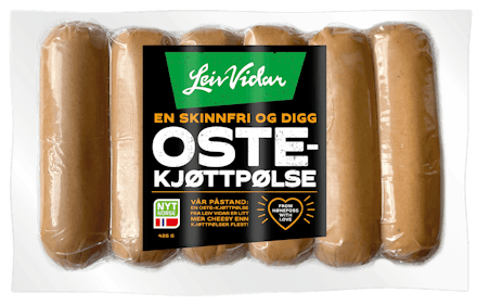 Leiv Vidar Kjøttpølse Med Ost