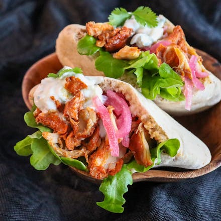 Pulled Chicken pita