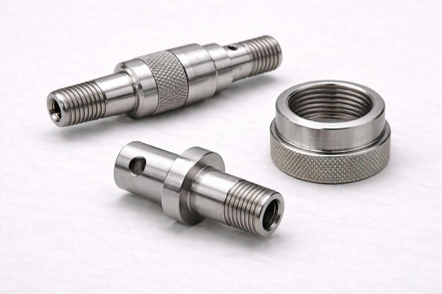 Detalės, pagamintos CNC tekinimo arba CNC frezavimo būdu