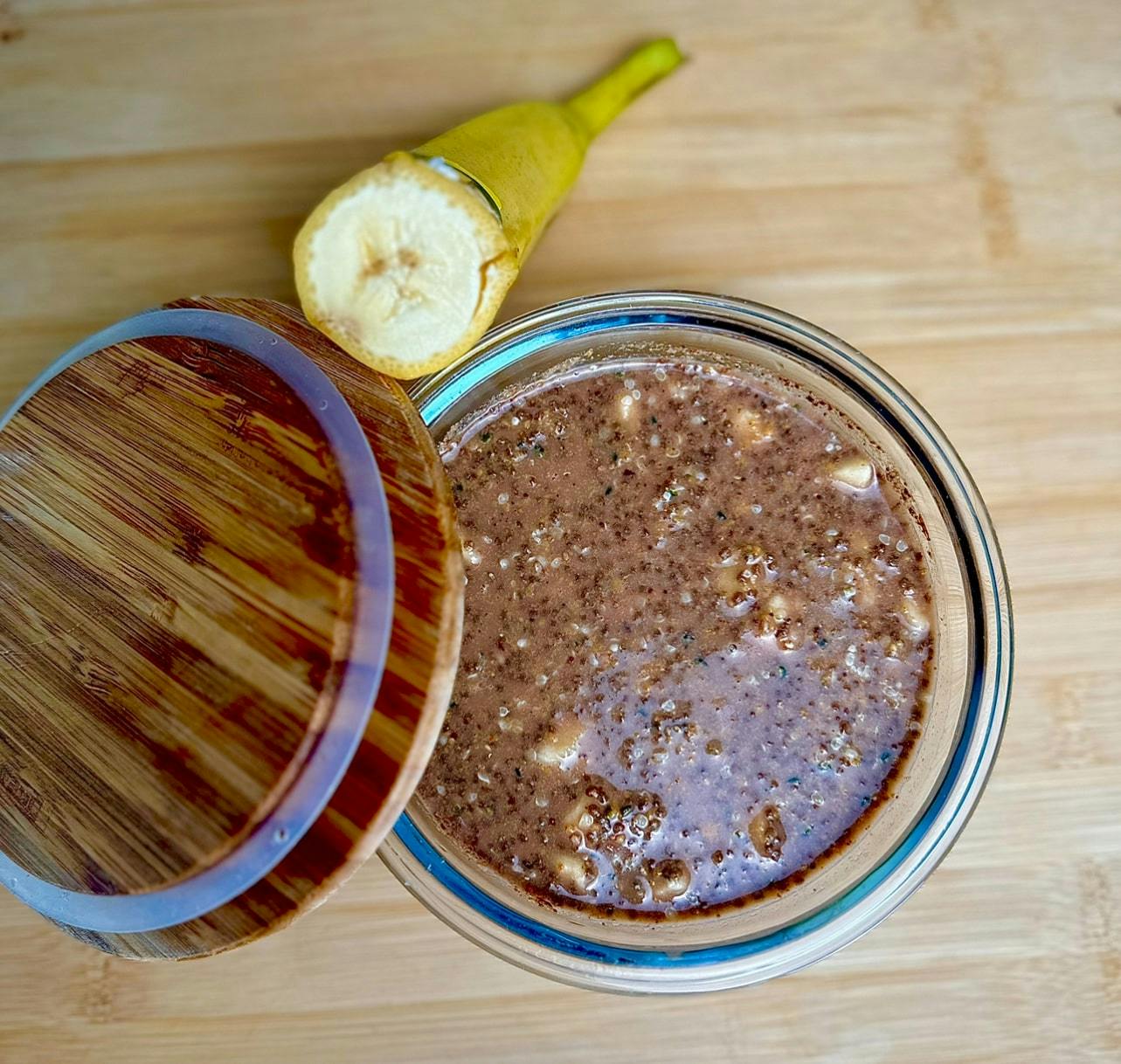 Chocolate chia-pudding