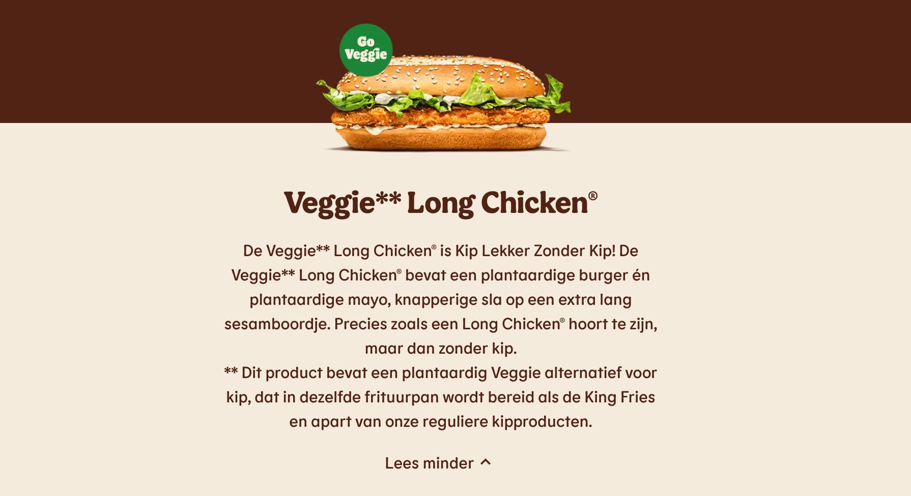 Veggie long chicken