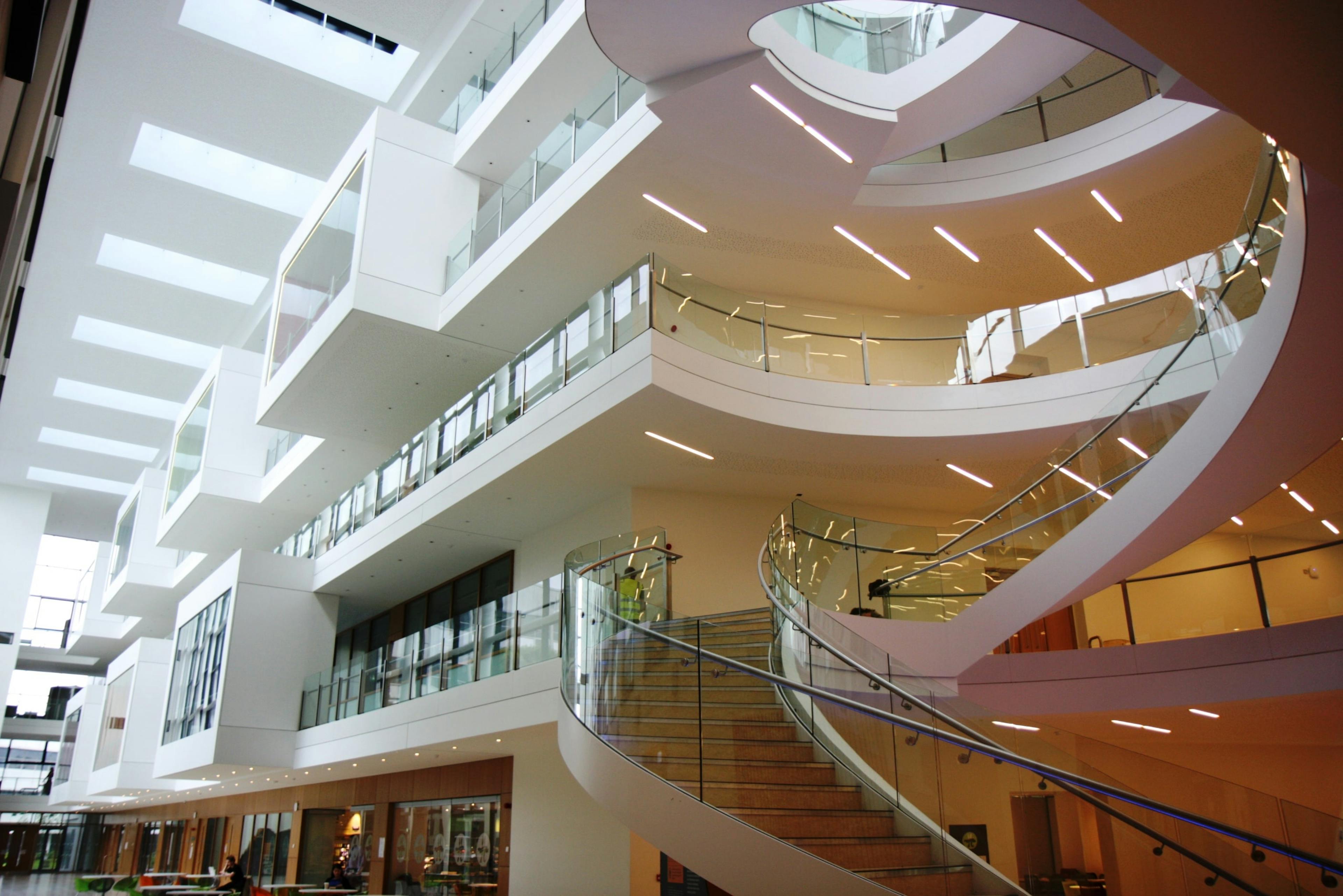 An inside shot of UCD O'Brien Centre