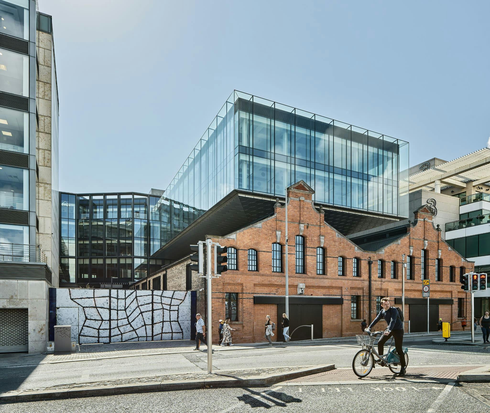 Tropical Fruit Warehouse on Sir John Rogerson's Quay, Dublin