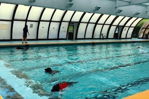 25メートルプールは、こまめに温度管理もされています♪