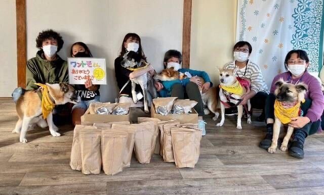 レオアンドレアもフードの定期寄付を実施しています