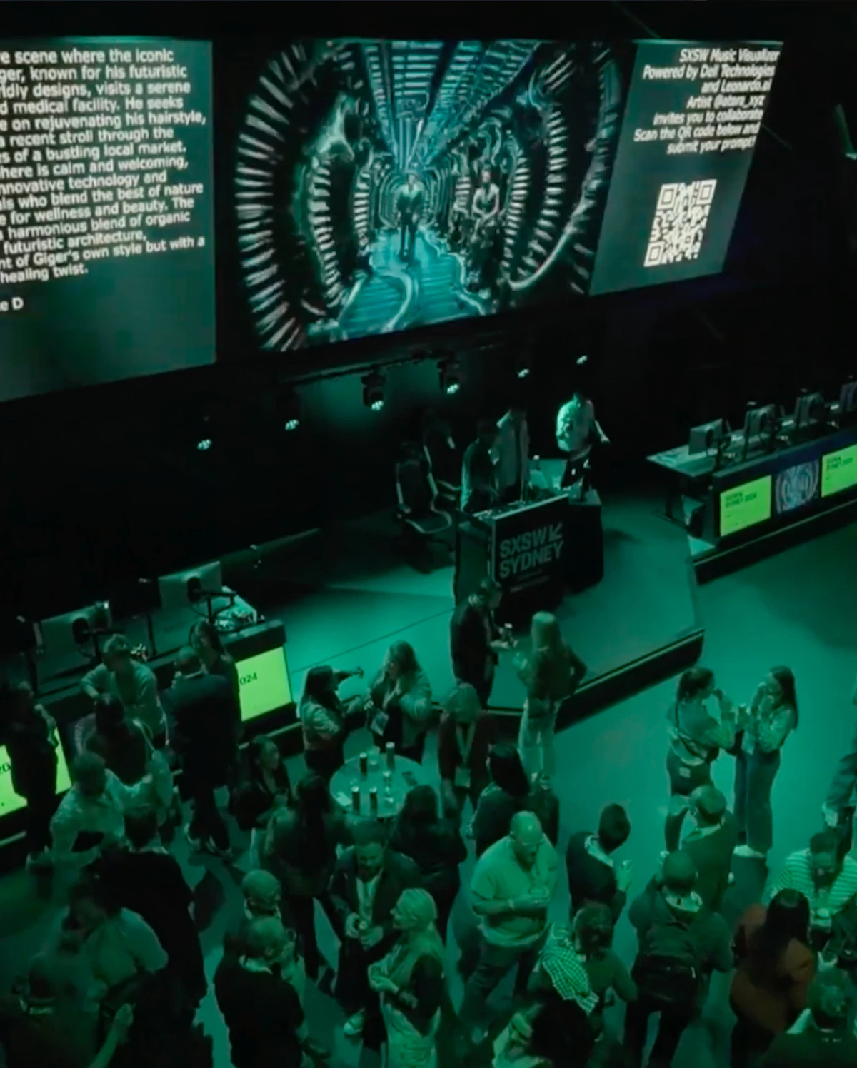 Building an AI-Powered Music Visualiser for SXSW