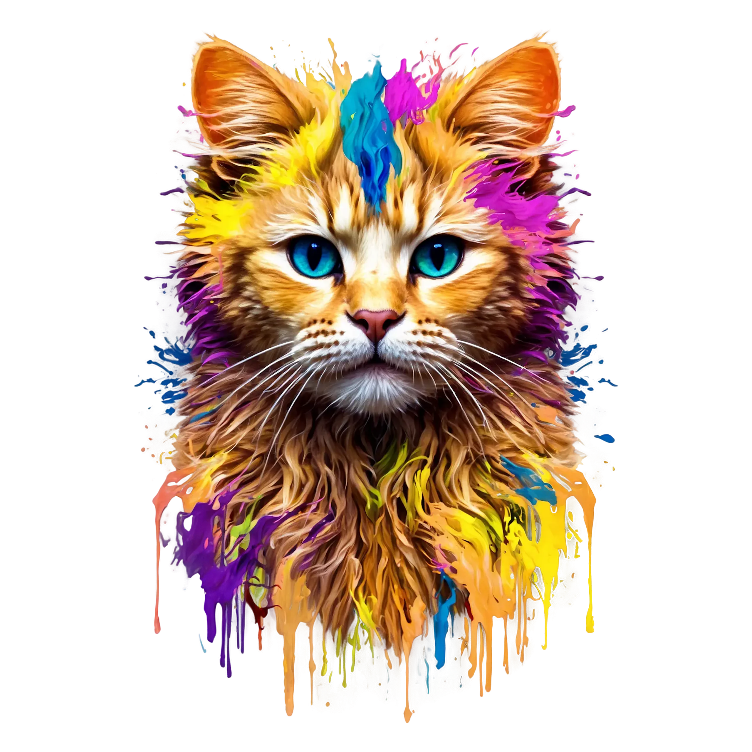 ai cat print on demand design