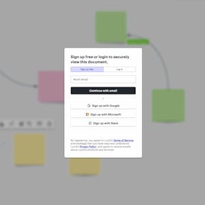 Lucidchart Sign in with X-ray Loader