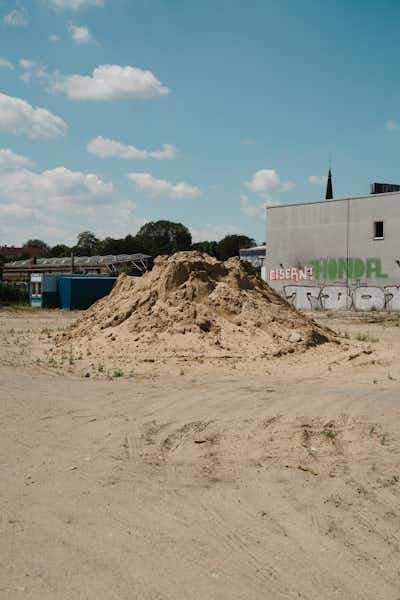 The building lot for The B on Revaler Straße 32 in Berlin