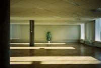 Inside one of the Höfðatorg towers in Iceland 