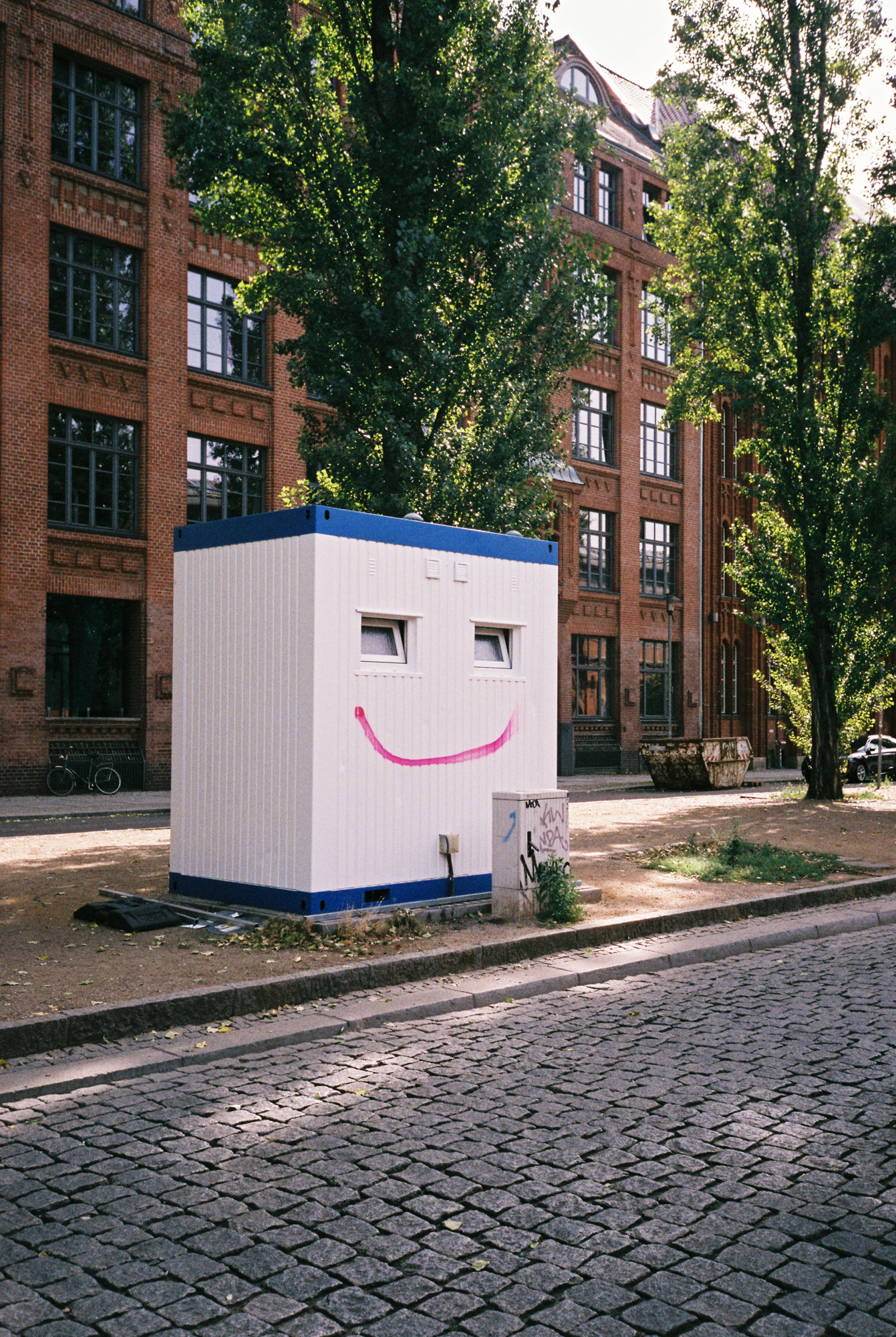 A smiley face in Berlin Friedrichshain