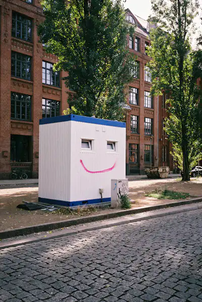 A smiley face in Berlin Friedrichshain