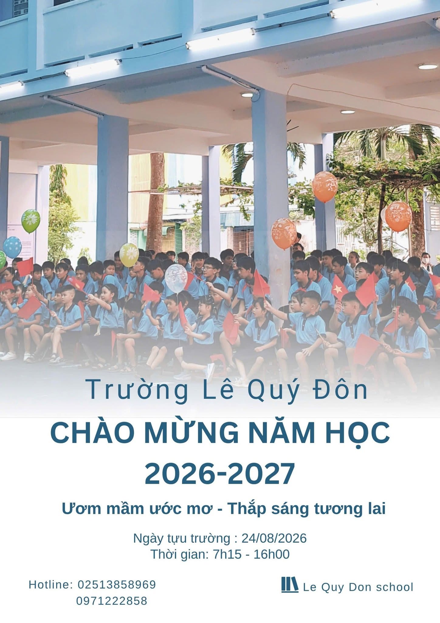 🎒🌈 CHÀO MỪNG NGÀY TỰU TRƯỜNG – NĂM HỌC 2026–2027! 🌈🎒