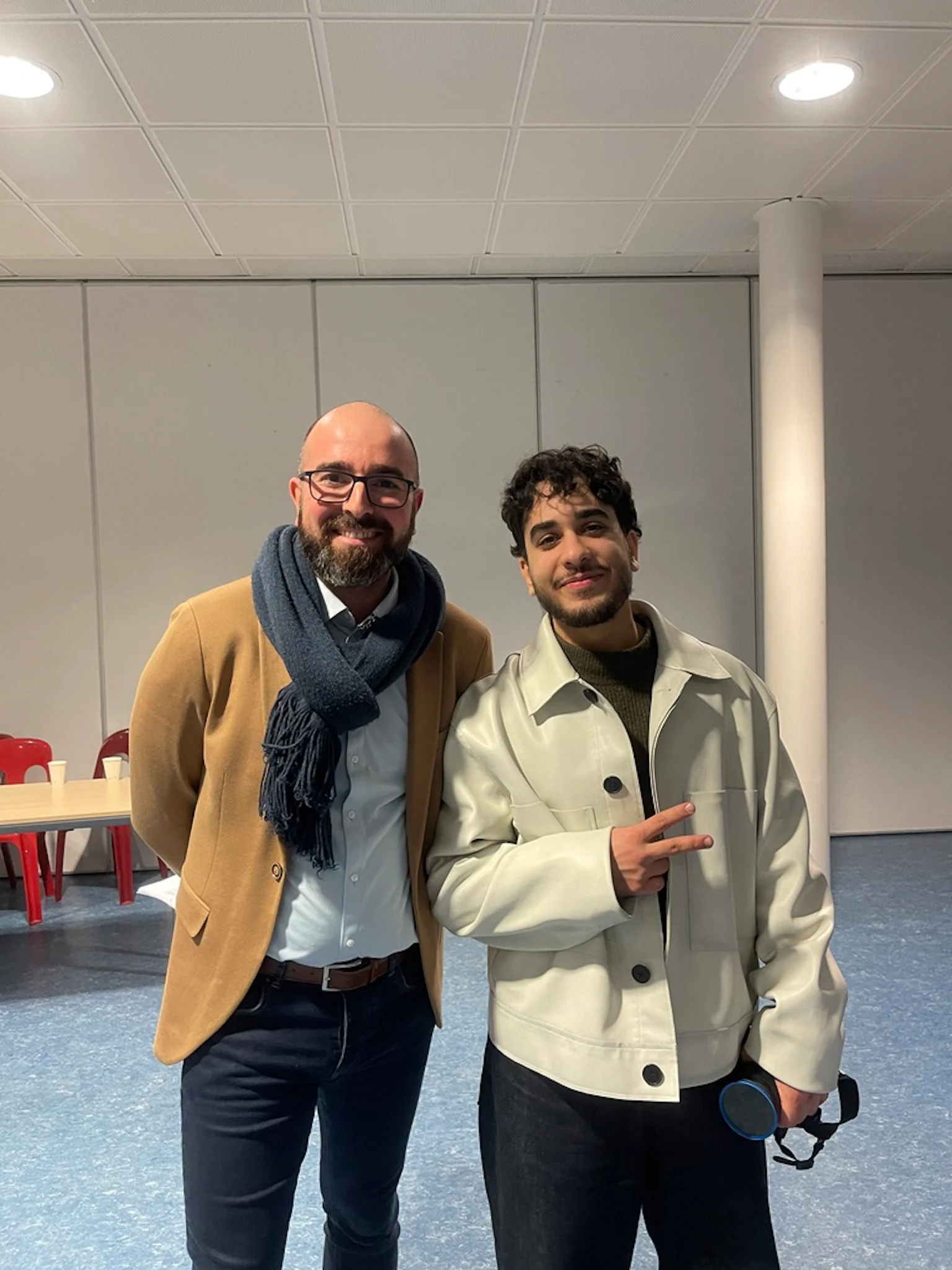 Jérôme Bernard et Adel Sanaa