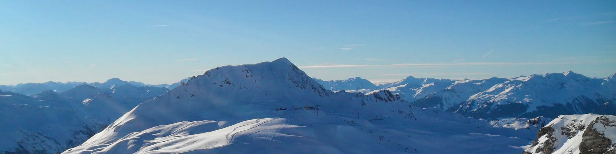 Vue panoramique de la montagne