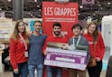 News - Les Grappes reçoit le prix startup du Sirah - Les Grappes 