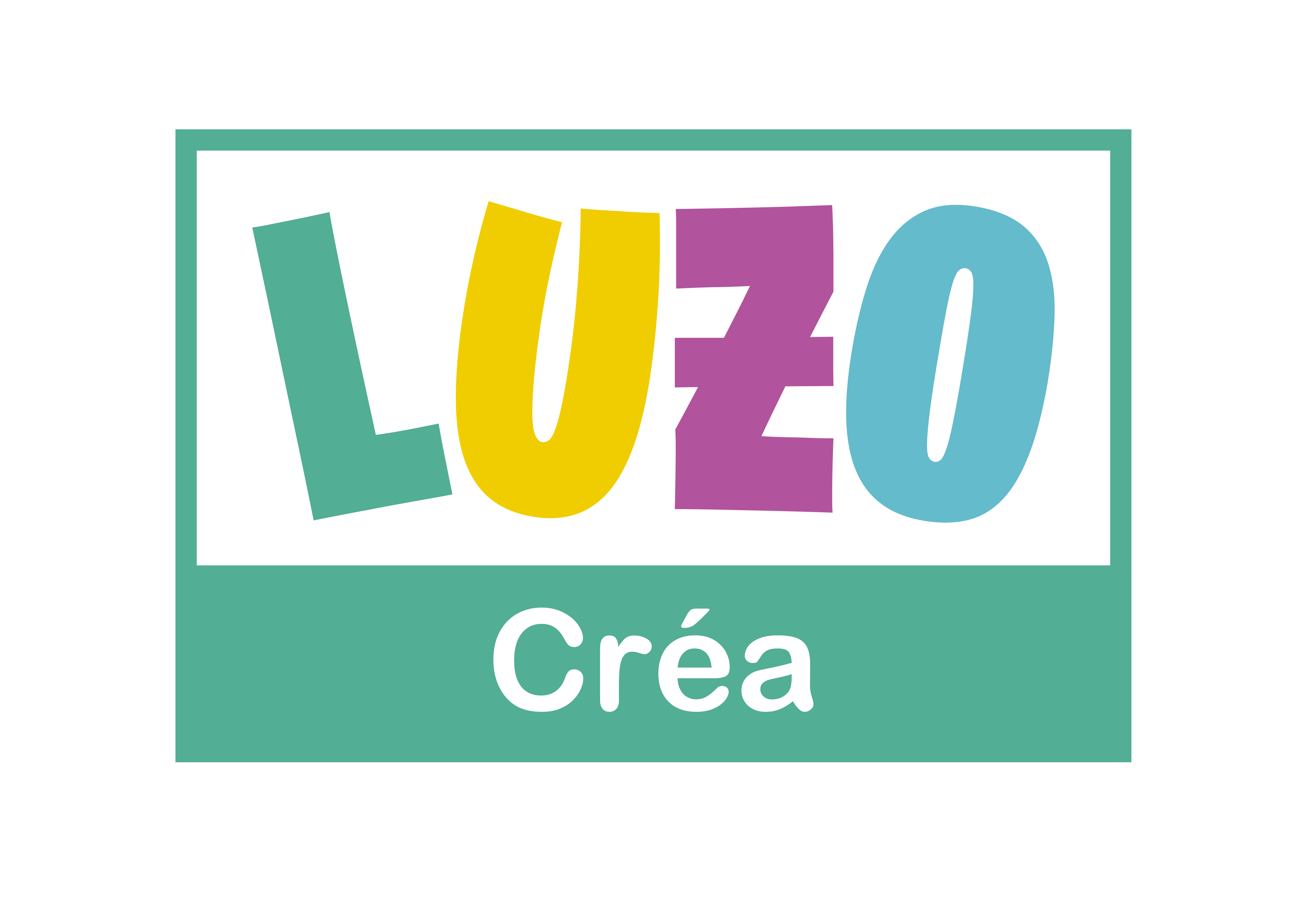 Logo entreprise Luzocréa, marque de de jeux de société pour enfants et adultes fabriqués en France.