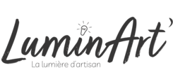 Logo de la marque LuminArt’ fabricant de luminaires français et artisanaux.