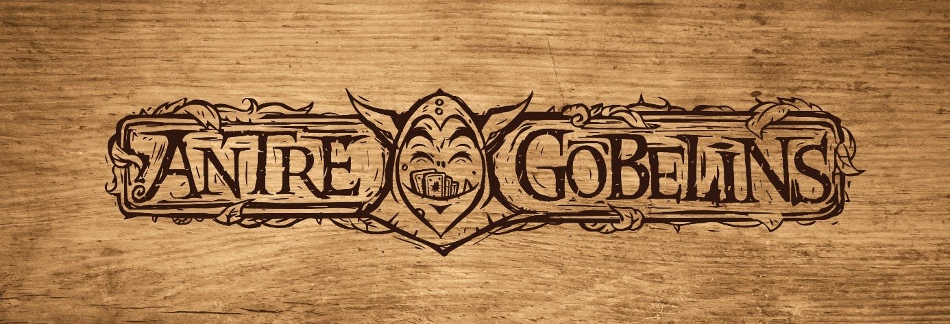 Logo de la marque Antre Gobelins, fabricant de décorations et jeux éducatifs français.