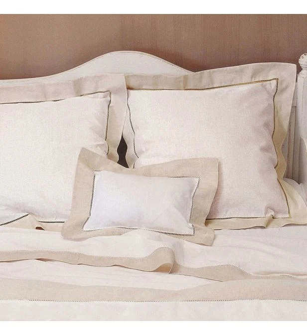 ALEXANDRE TURPAULT - Housse de couette bicolore en lin