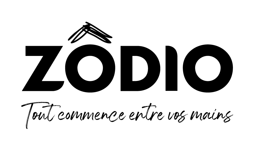 Logo de la marque et distributeur Zôdio . Zôdio est spécialisé la décoration, la cuisine, l’aménagement de la maison et les loisirs créatifs. 