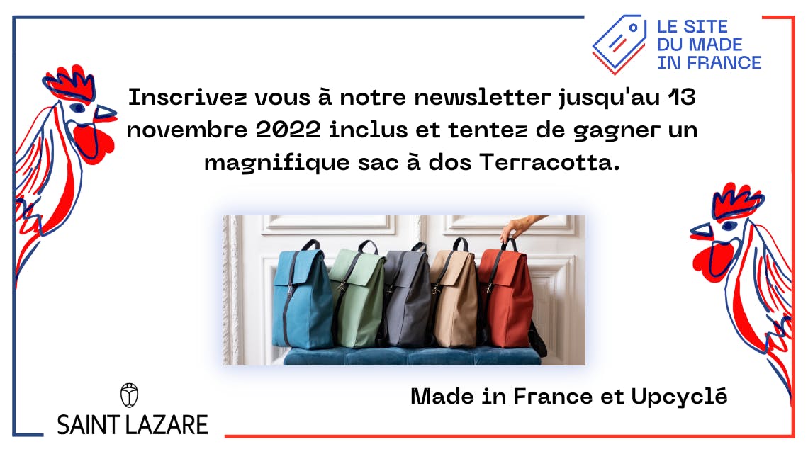 Jeu concours : Le Site Du Made in France et Saint Lazare au Salon du Made in France.