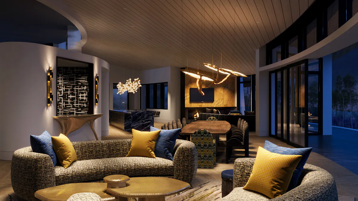 Featured project living room