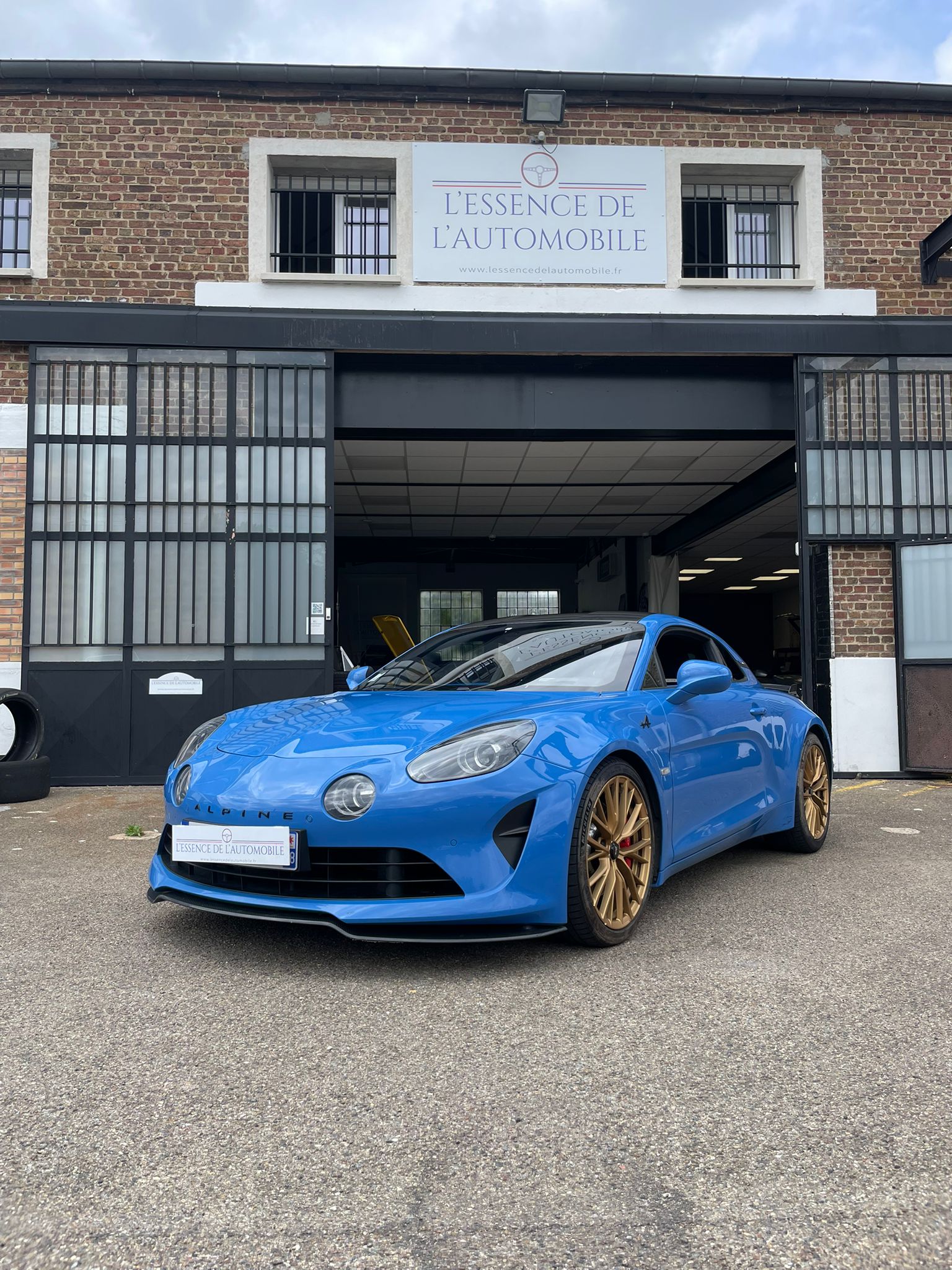 ALPINE A 110 S BLEU DE FRANCE 107/110