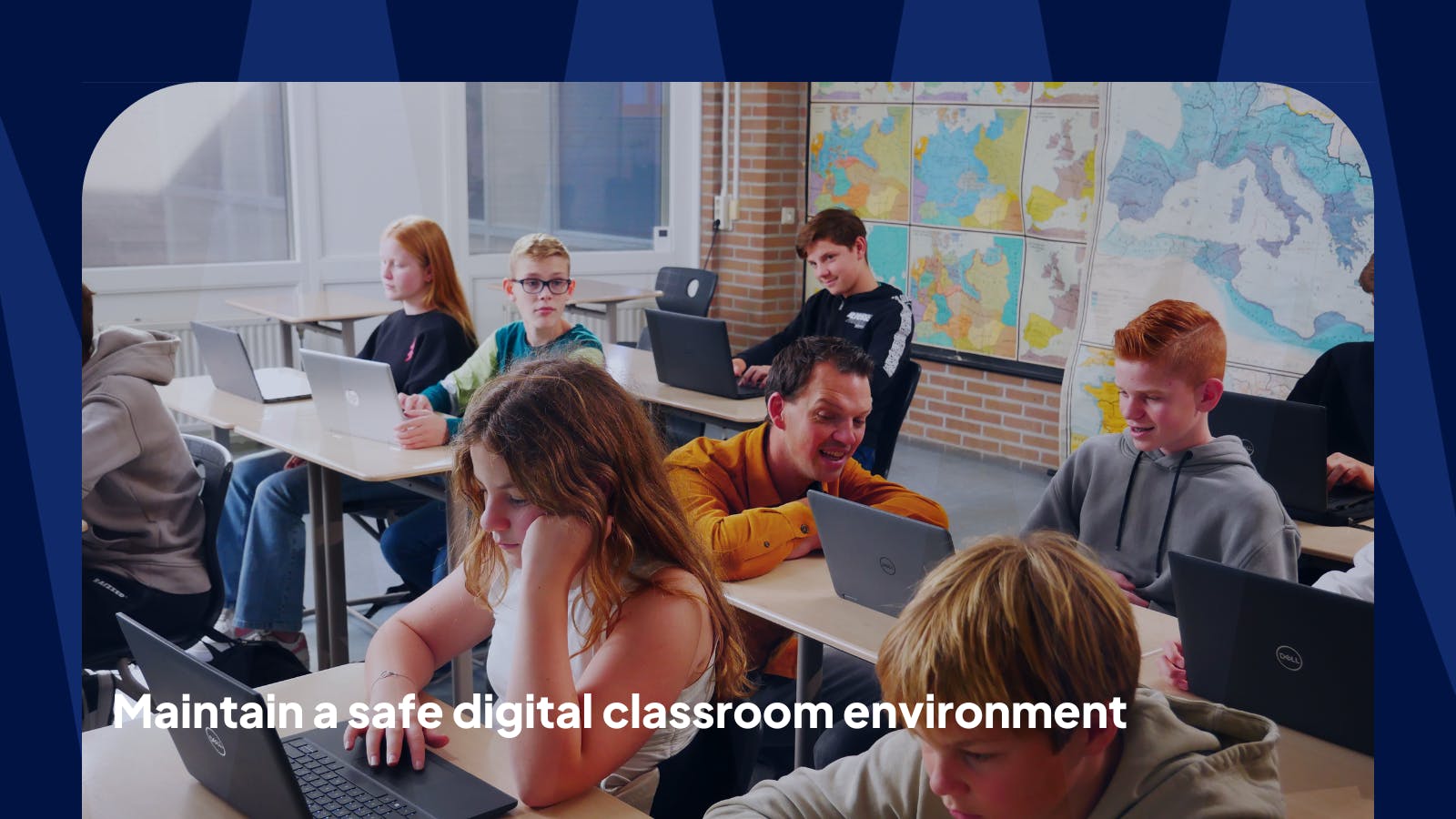 a safe digital classroom for teachers and students